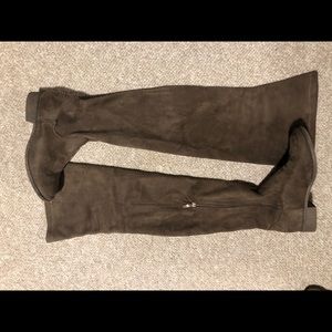 Over the Knee Suede Boots